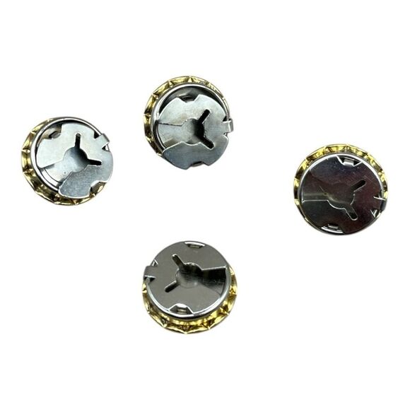 VINTAGE WOMEN'S RHINESTONE BUTTON COVERS - Picture 2 of 3